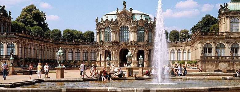 Dresdner Zwinger, Innenhof